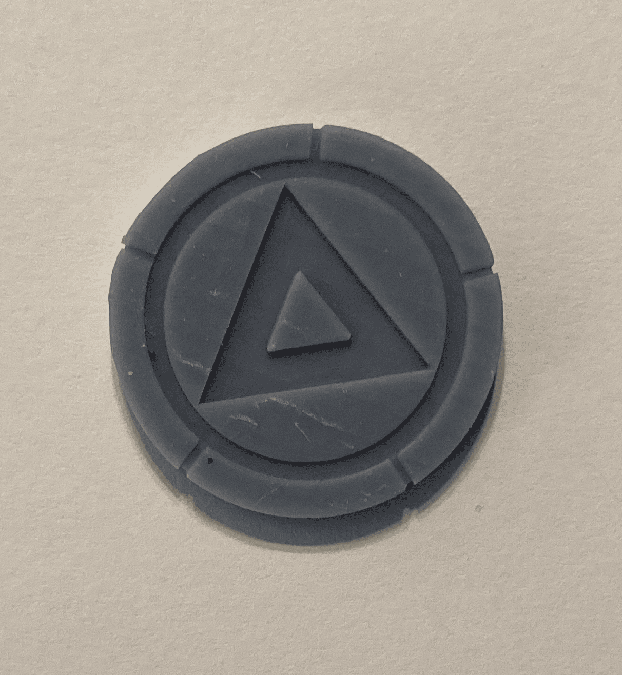 Wardelve coins, 10 silver (3D printed resin)